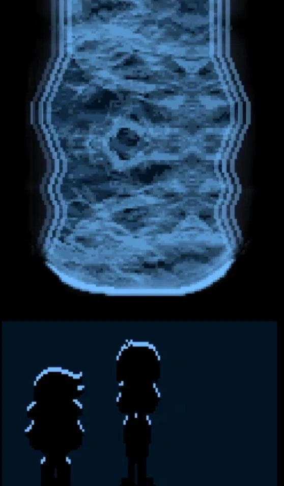 Deltarune fountain making sound
