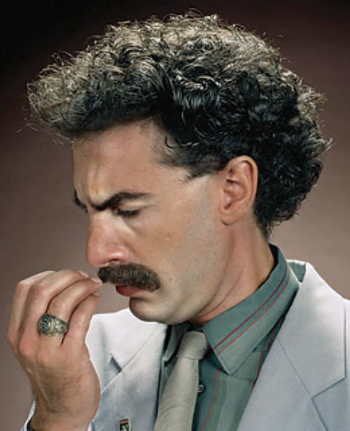 Borat What it say