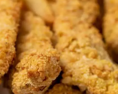 With the chicken strips Moan Only meme sound