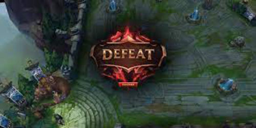Defeat - League of legends voice