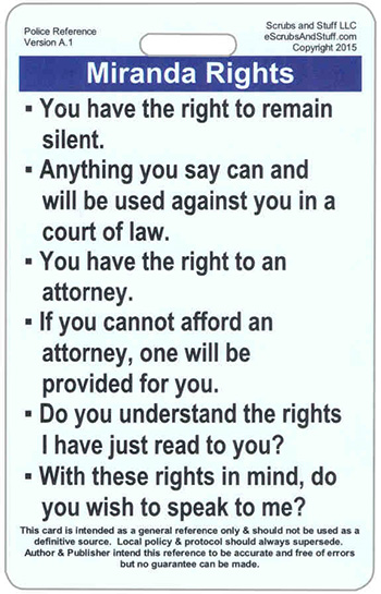 Miranda Rights