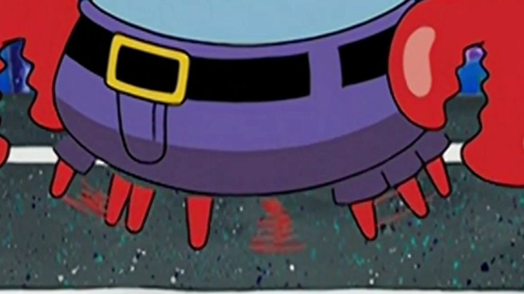 Mr. Krabs Walking