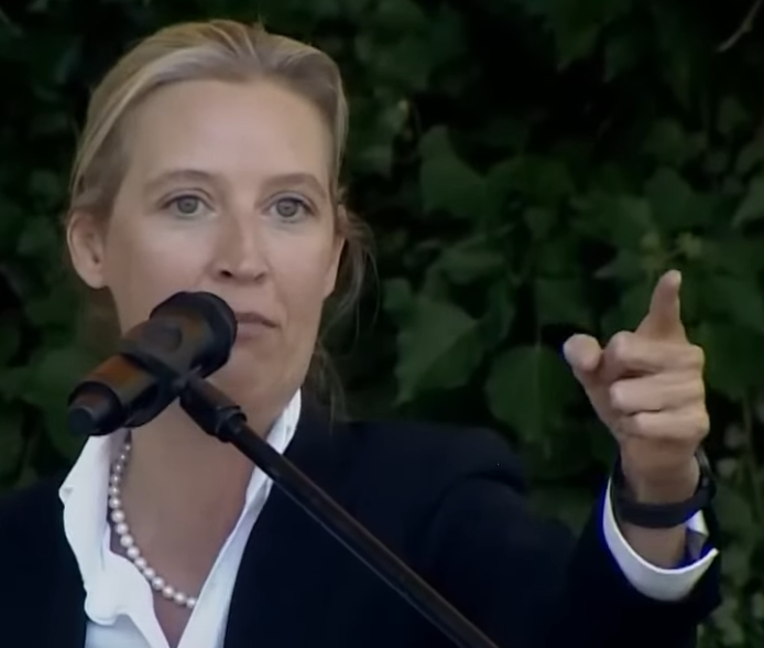 NIEMAND nimmt Alice Weidel ihr Schnitzel weg!