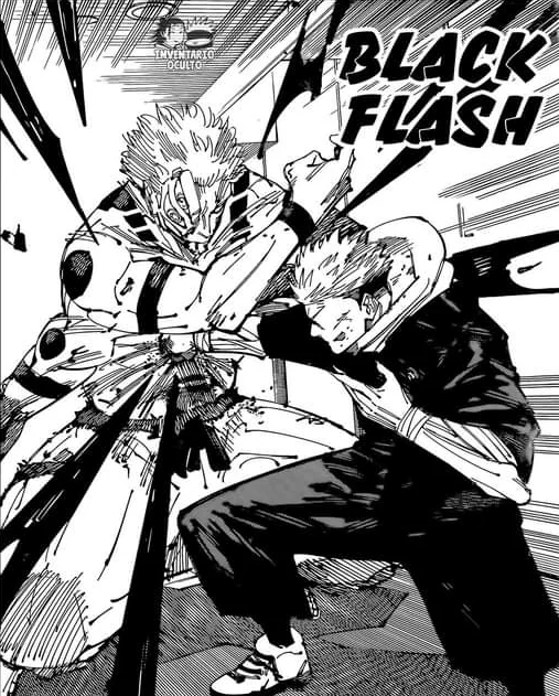 Sukuna getting black flashed