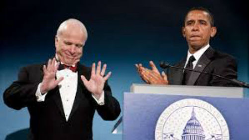 Obama about McCain
