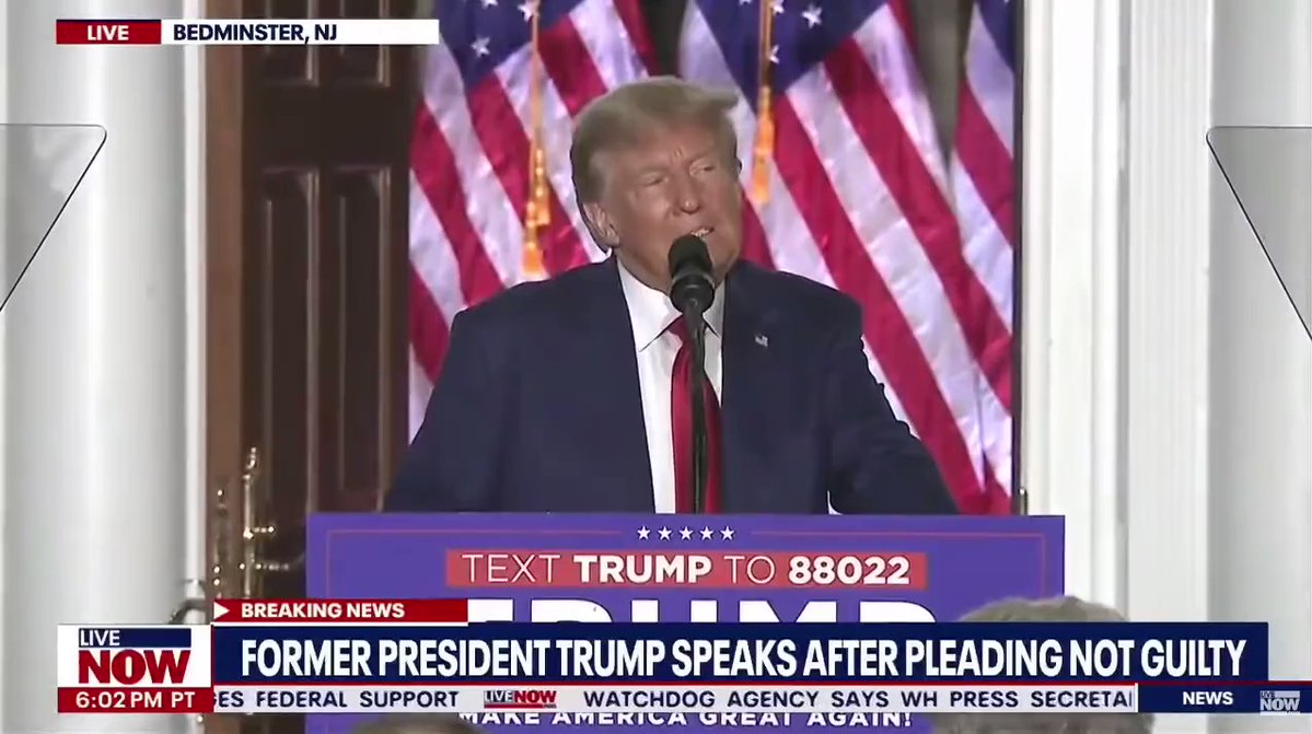 Trump: "I did everything right and they indicted me!"