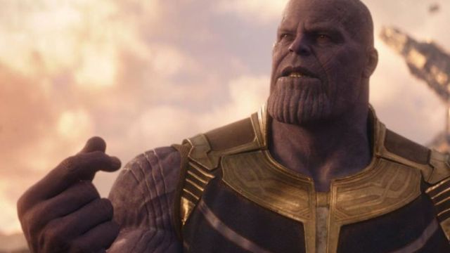 Thanos falando que vai gozar