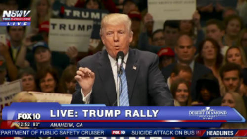 Trump Build That Wall Chant