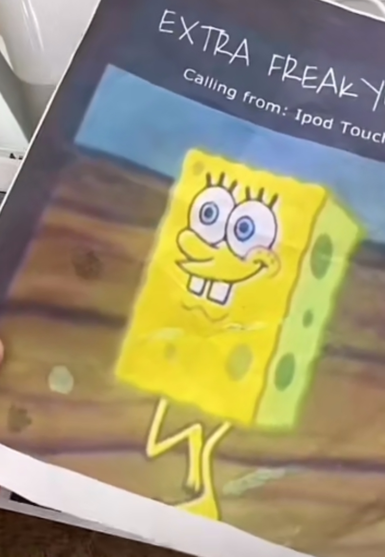 spongebob e sexing himself