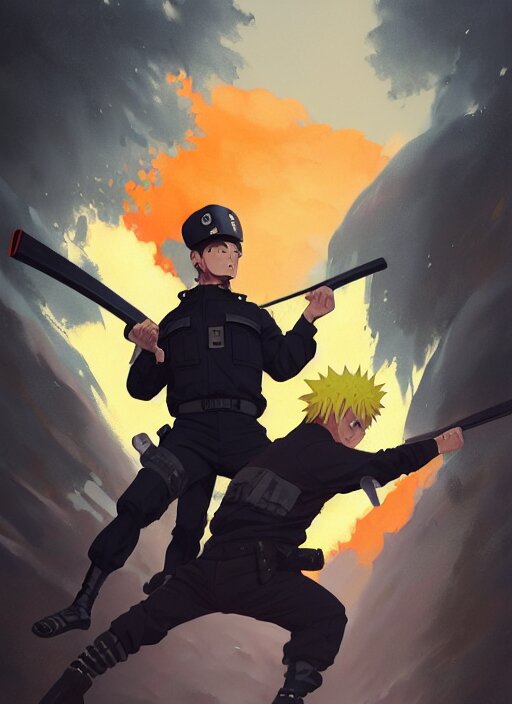 Naruto striste