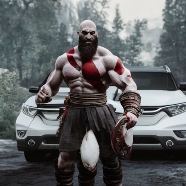 kratos is on his way