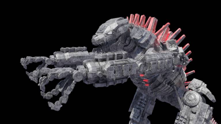 Mechagodzilla 2021 Glitching