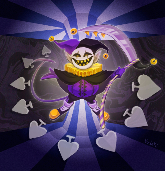 Deltarune - Jevil The True and neo Chaos