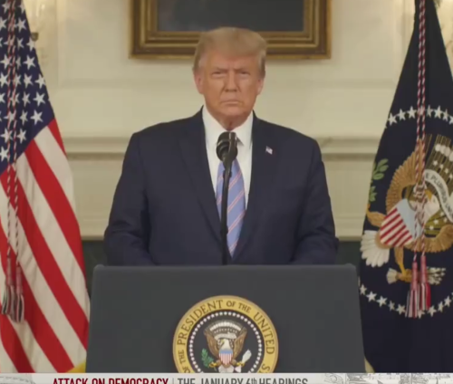 "You do not represent our movement." — Trump