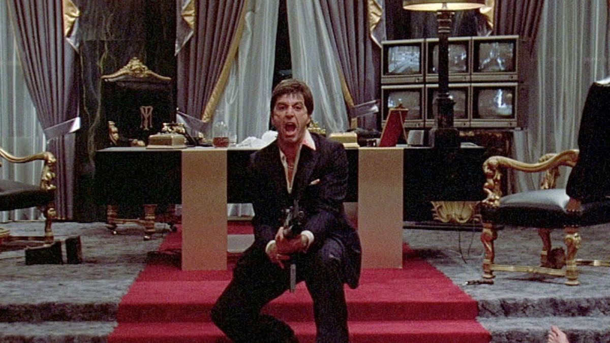 Scarface (1983) Say Hello to My Little Friend Scene (88) Moviec