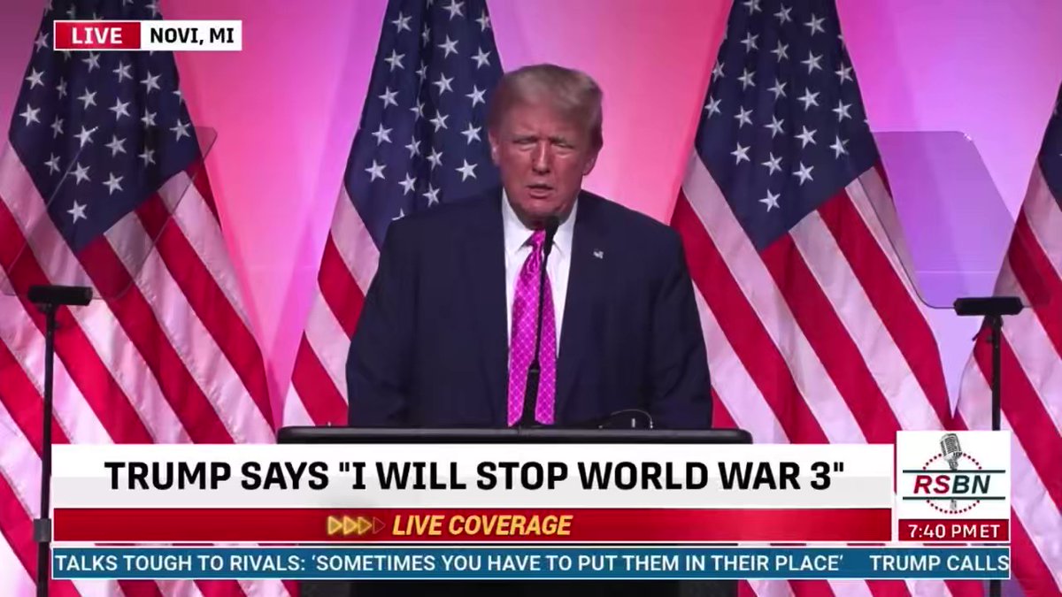 Trump moaning