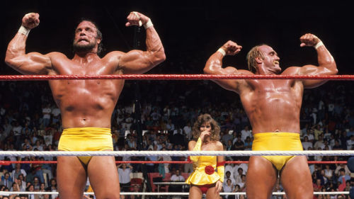 Macho Man Randy Savage - What kind of a question u wanna ask?