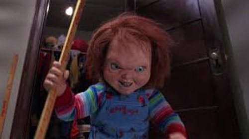 Chucky crazy laugh