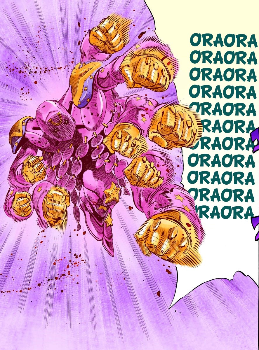 Johnny Joestar Ora