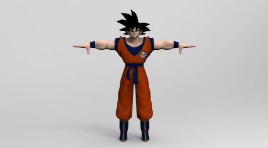 Dragon Ball Z Goku grita Maldición