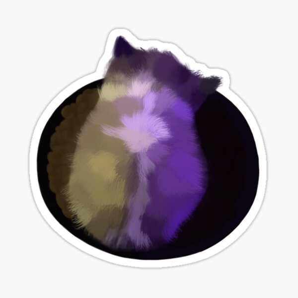 Cat eating while "talking" (WiWiWiWi)