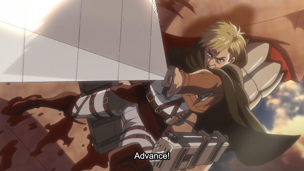 AoT Erwin ADVANCE GOD DAMMIT!!!