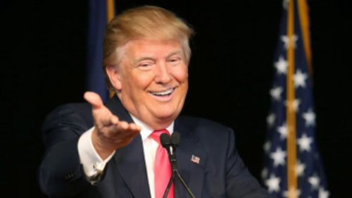 Trump Happy