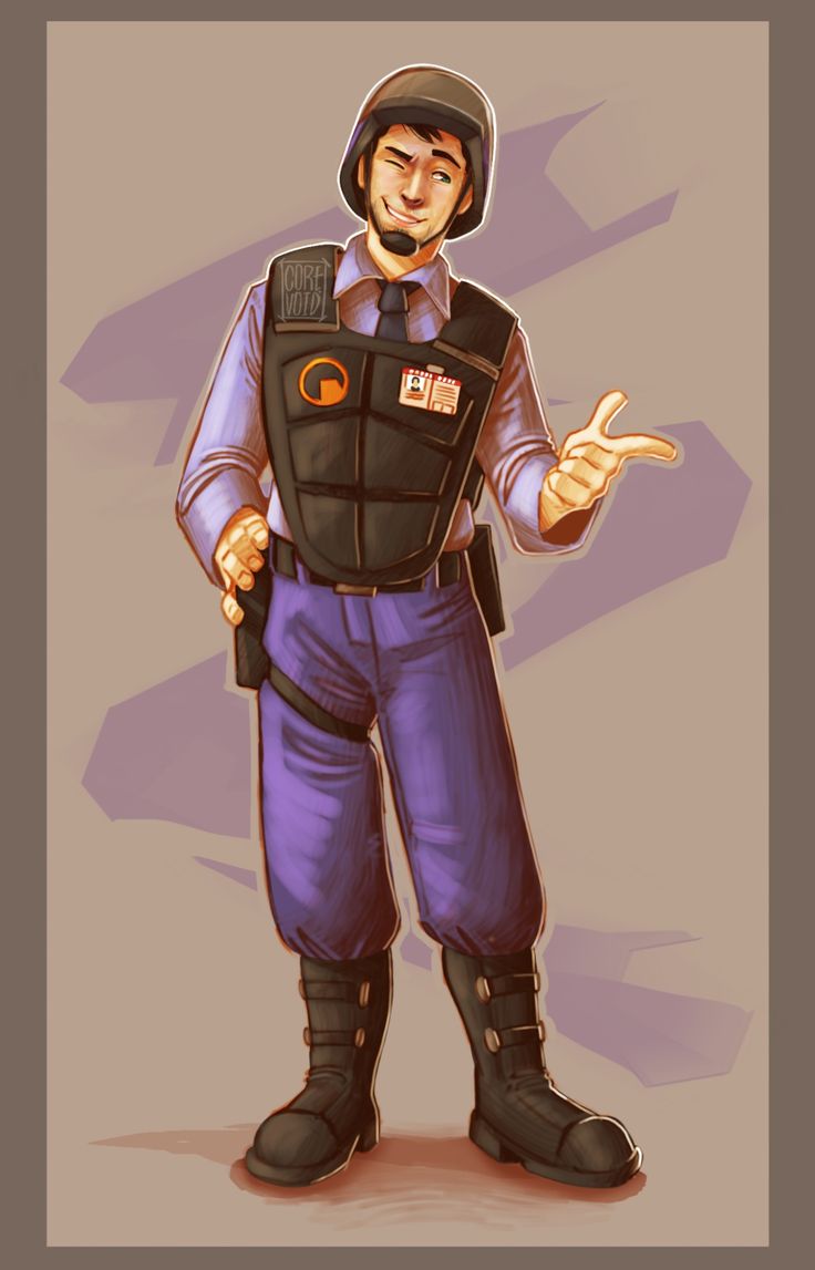 I hear something.. - Half life guard