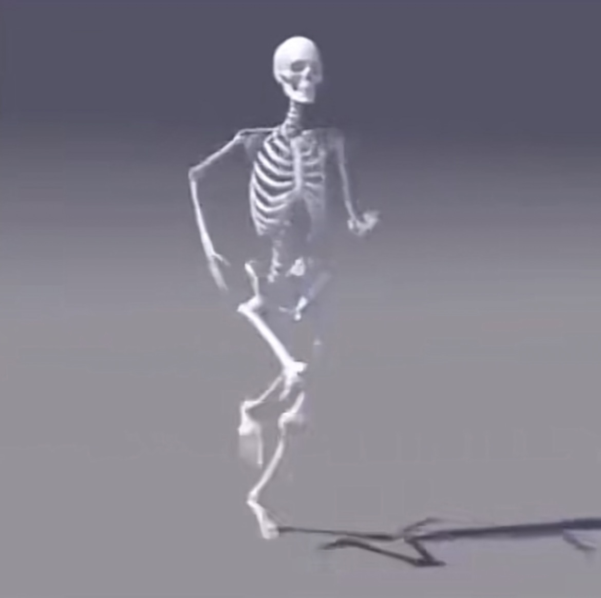 skeleton running sound