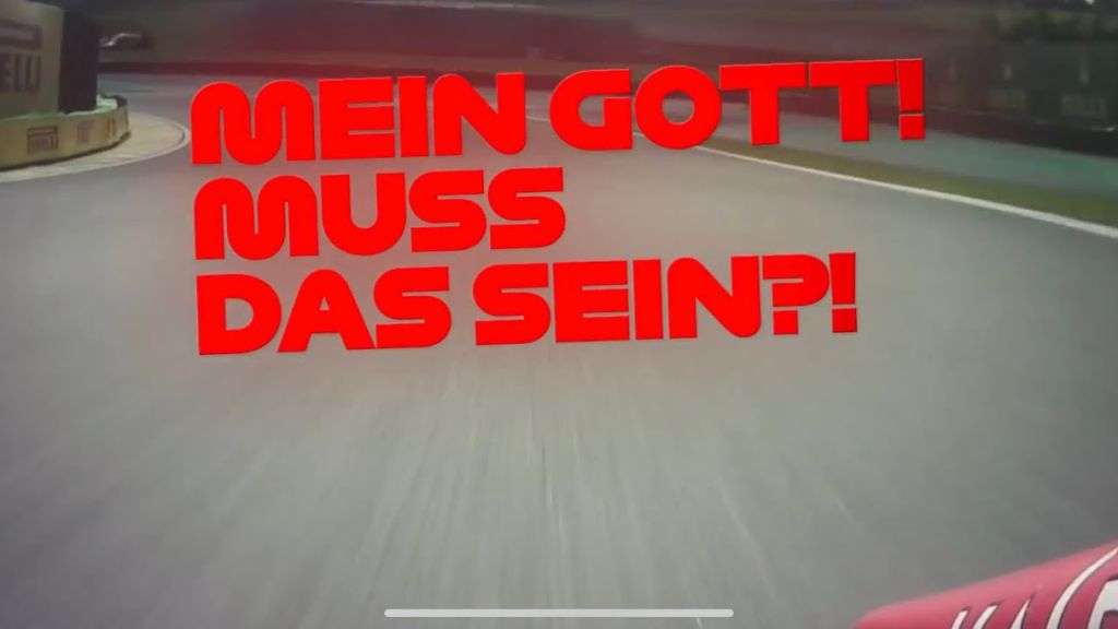 Sebastian Vettel MEIN GOTT MUSS DAS SEIN