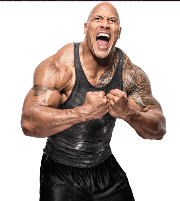 turn it sideways = The Rock