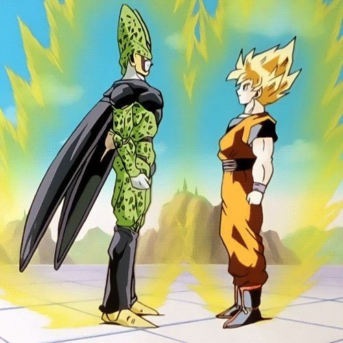 goku x cell