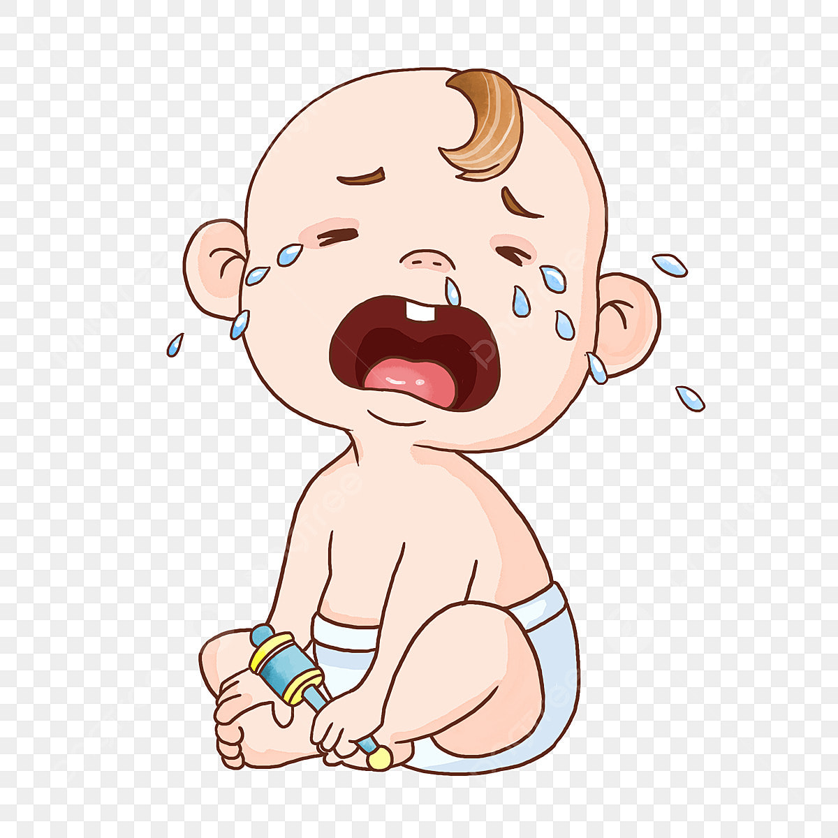 Bebé llorando