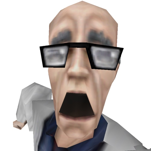 Half Life Scientist screaming No