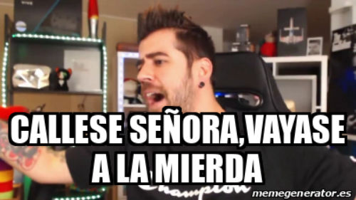 Callese señora de Auronplay