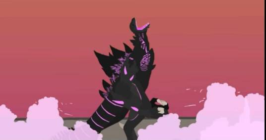 Hakaishin, Godzilla roar.