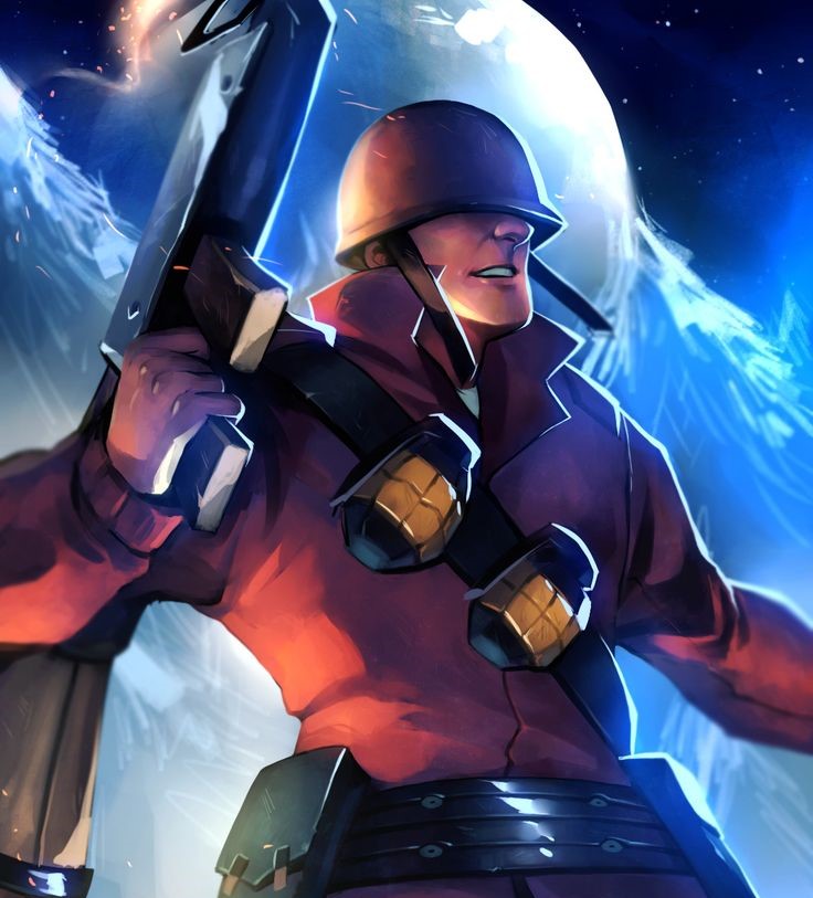 TF2 soldier laugh 1