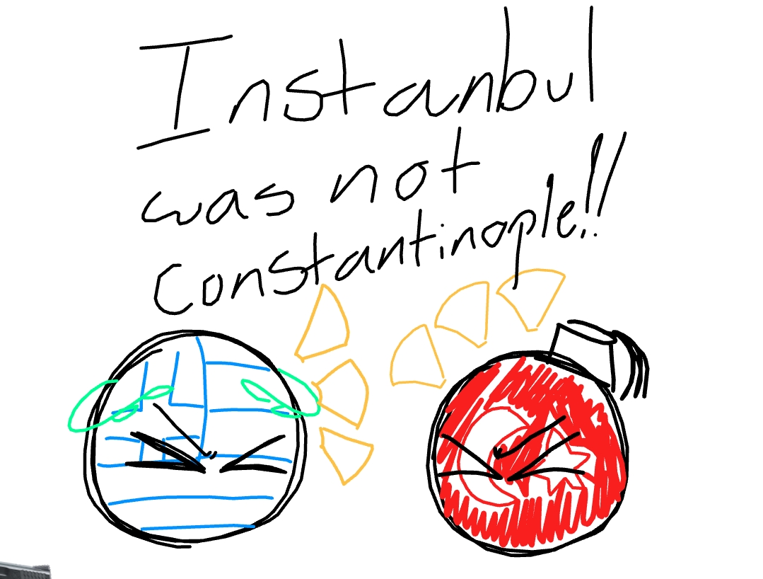 Instanbul was not constantinople!