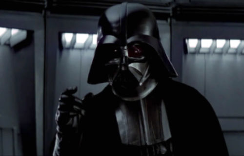 Darth Vader - Lack of faith