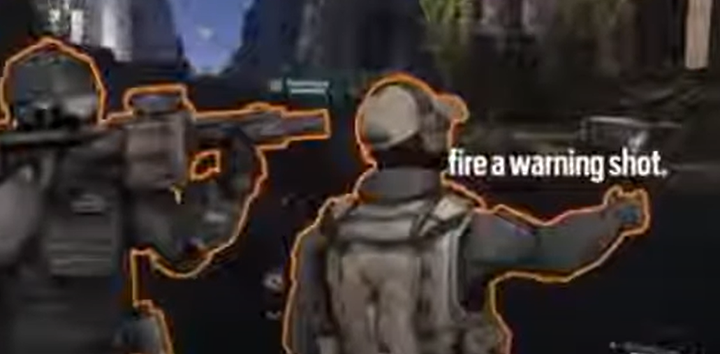 patterson fire a warning shot russian badger