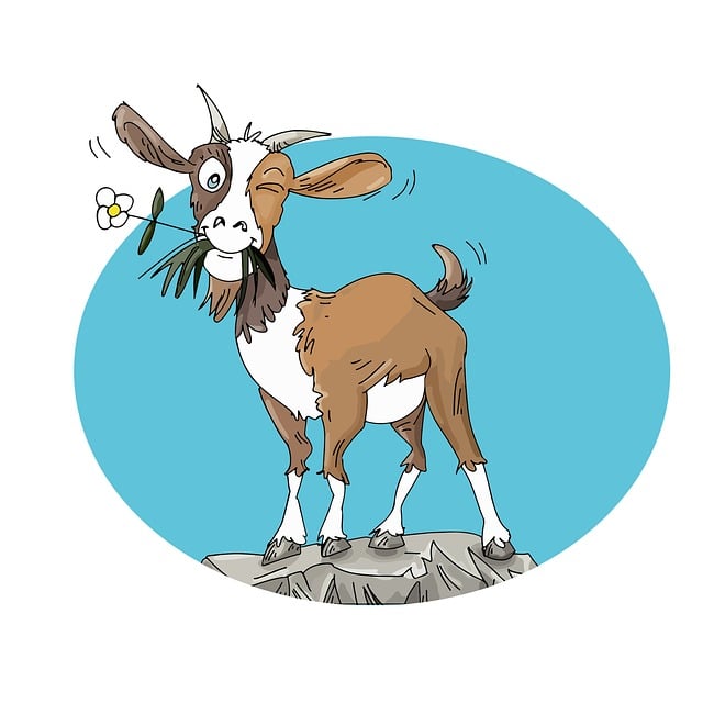 I See a Small Goat on the Mountain...I See a Small Goat...