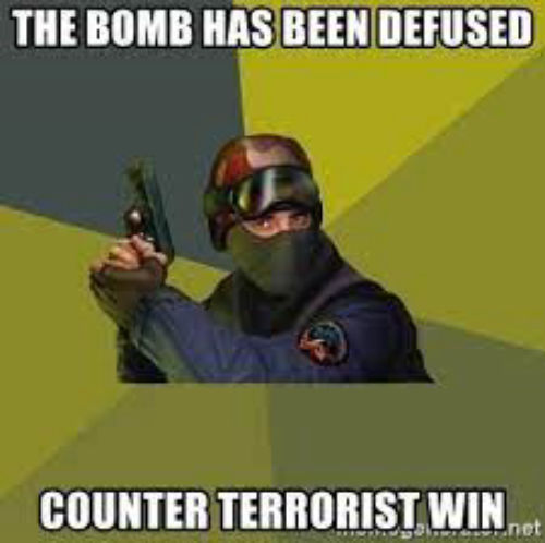 CSGO Bomb defused