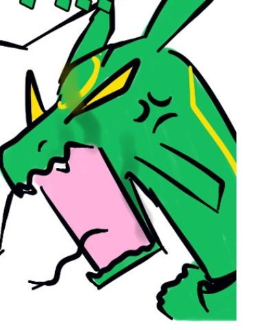 Rayquaza não aguenta mais