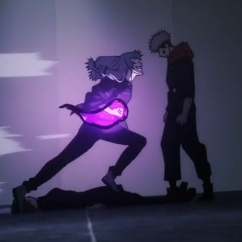 Mahito blackflashes itadori+ screaming at him