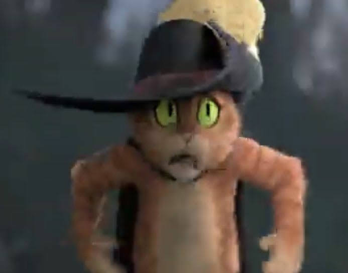 I am Puss in boots!