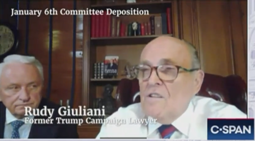 Rudy Giuliani: "You're a bunch of pussies."